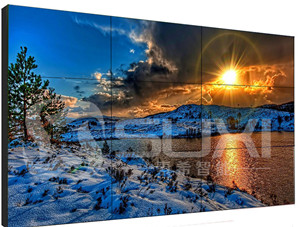 49寸3.5mm液晶拼接屏安裝出來的效果圖是怎樣的呢？